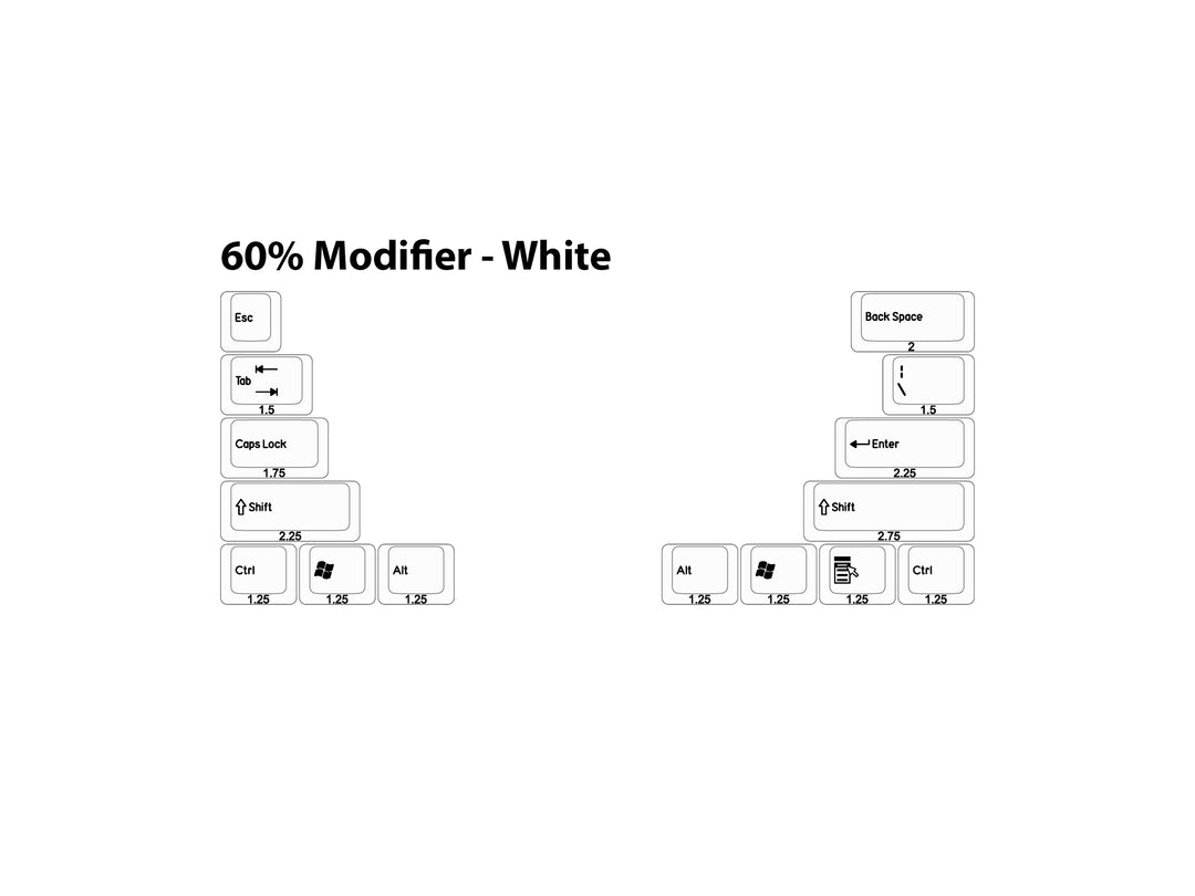 DCS Double Shot "Black and White" - WFK/NN |  60% Modifier Set