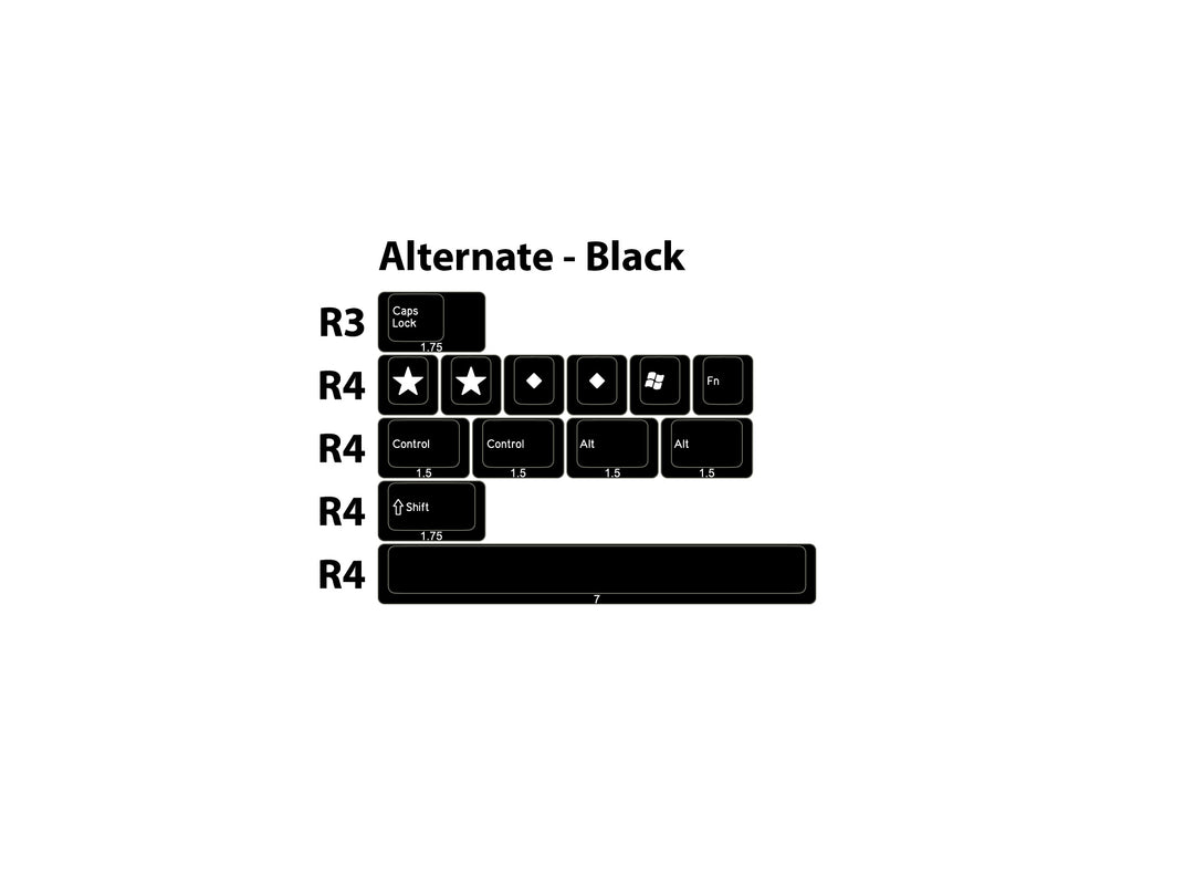 DCS Double Shot "Black and White" - NN/WFK | Individual Key