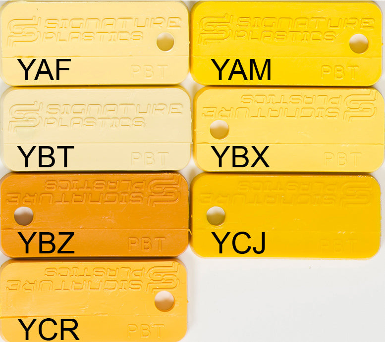 PBT Colors - Yellow