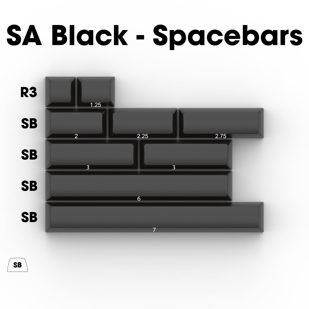 SA Double Shot Space Bar Set | NN