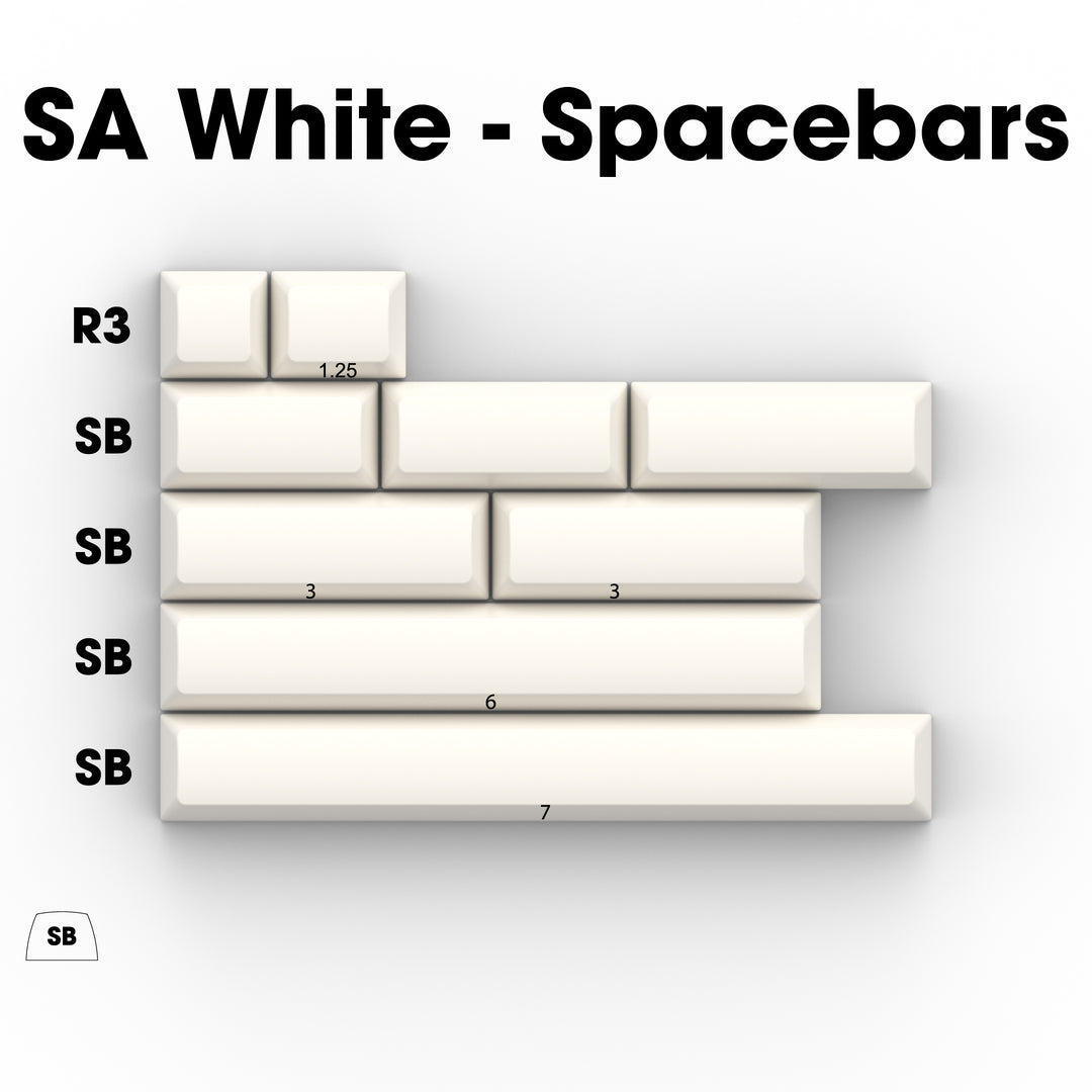 SA Double Shot Space Bar Set | WFK