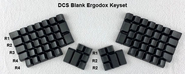 DCS Blank PBT Keycap Sets