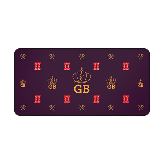 Grand Budapest Deep Aubergine Desk mat