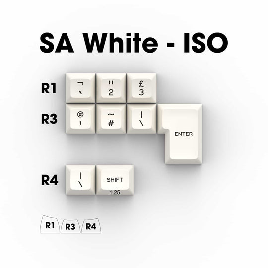 SA Black on White (BoW)