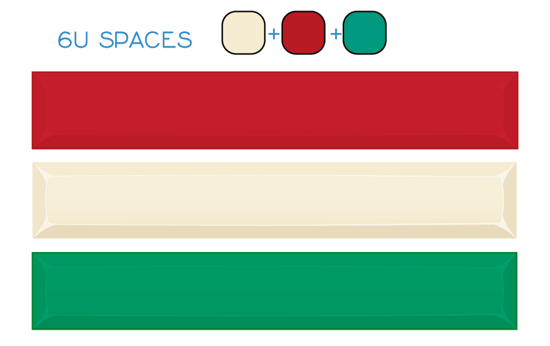 DSA "UnAlice" Spacebar Sets
