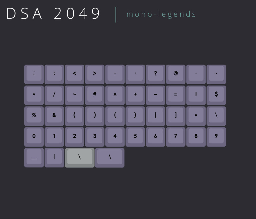 DSA "2049" Mono Legends Set
