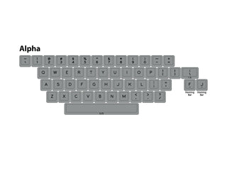 G20 Sublimated Alpha Keycap Set