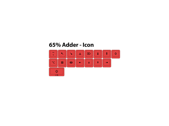 G20 Sublimated 65% Adder Set | Icon Legends