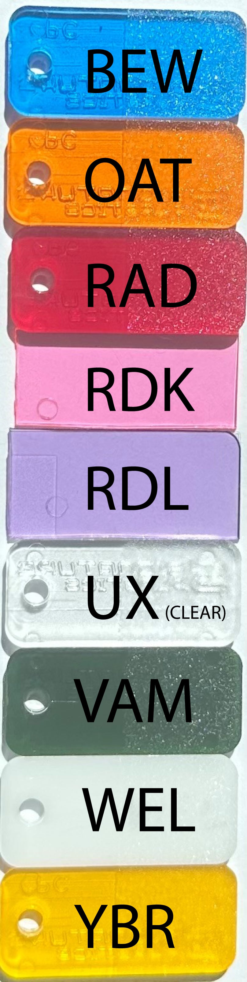 Ppc Colour Code Polycarbonate (PC) Colors – Signature Plastics