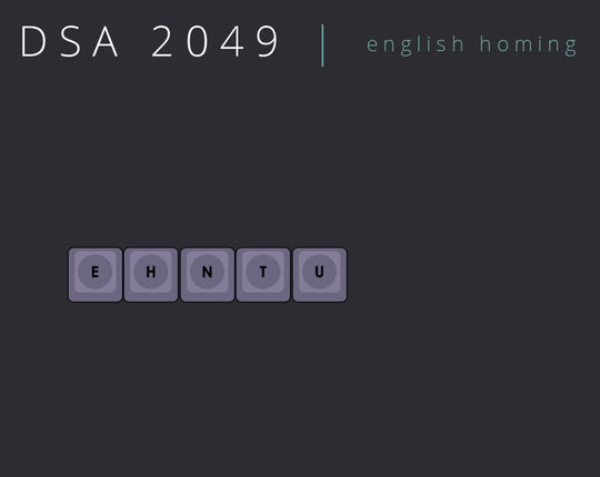 DSA "2049" Individual Keycaps