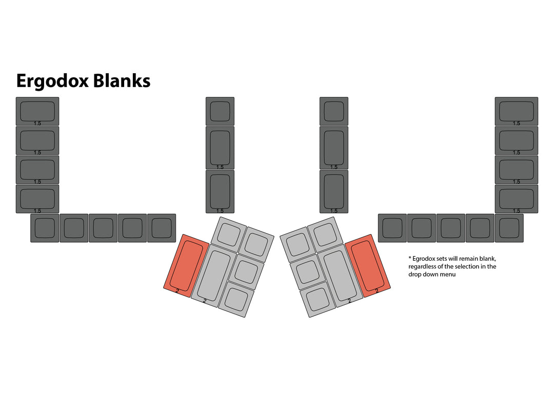 DSA "Ferrous" Ergo Modifier Set | Blank