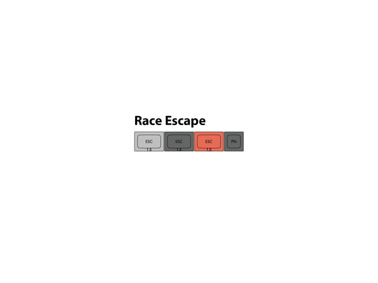 DSA "Ferrous" Race ESC Keycap Set