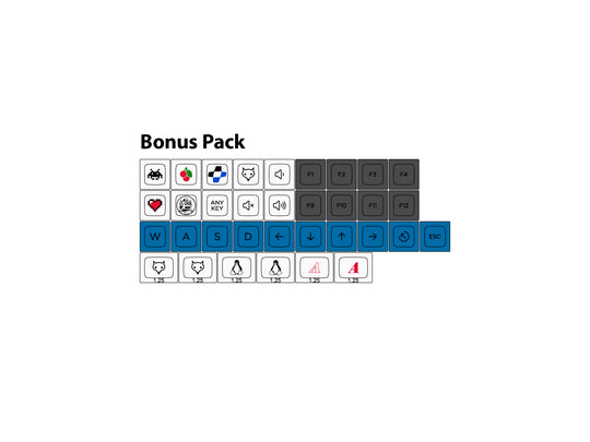 DSA "High Contrast Granite" Novelty Bonus Pack Set