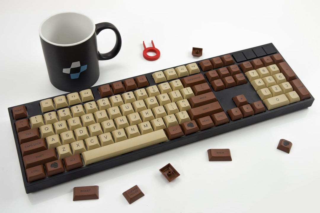 DSA "Coffee House" Ortho Mod Keycap Kit
