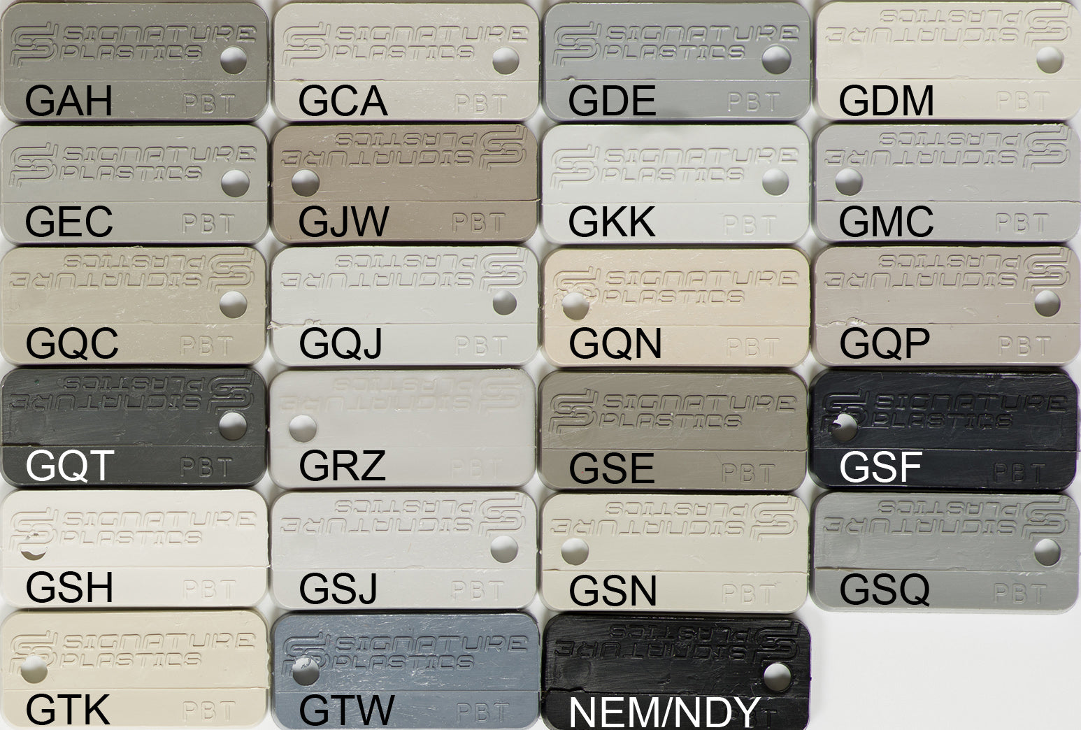 PBT Colors - Gray / Black – SPKeyboards