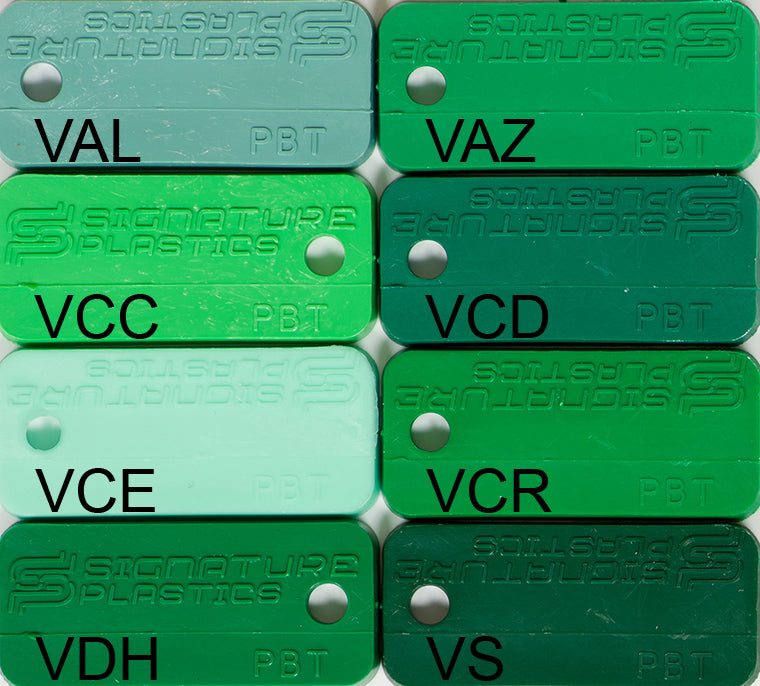 PBT Colors - Green – SPKeyboards