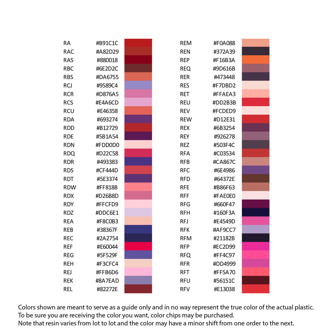 ABS Colors – Signature Plastics