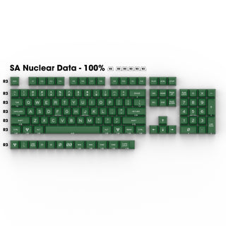 SA "Nuclear Data" 100% Keycap Full Set | Double Shot
