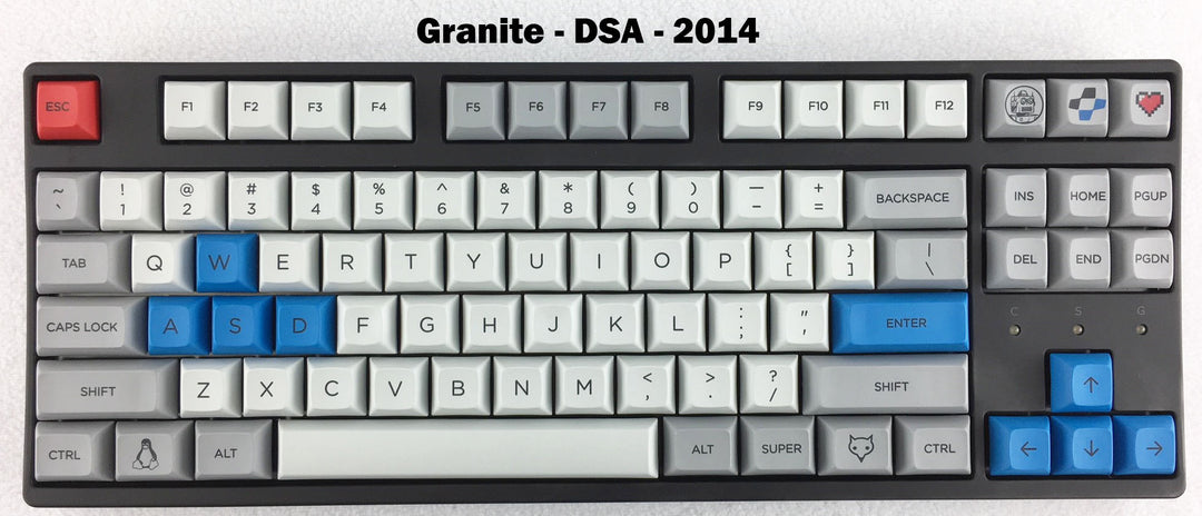 DSA "High Contrast Granite" RGB Color Modifiers | Text Legends