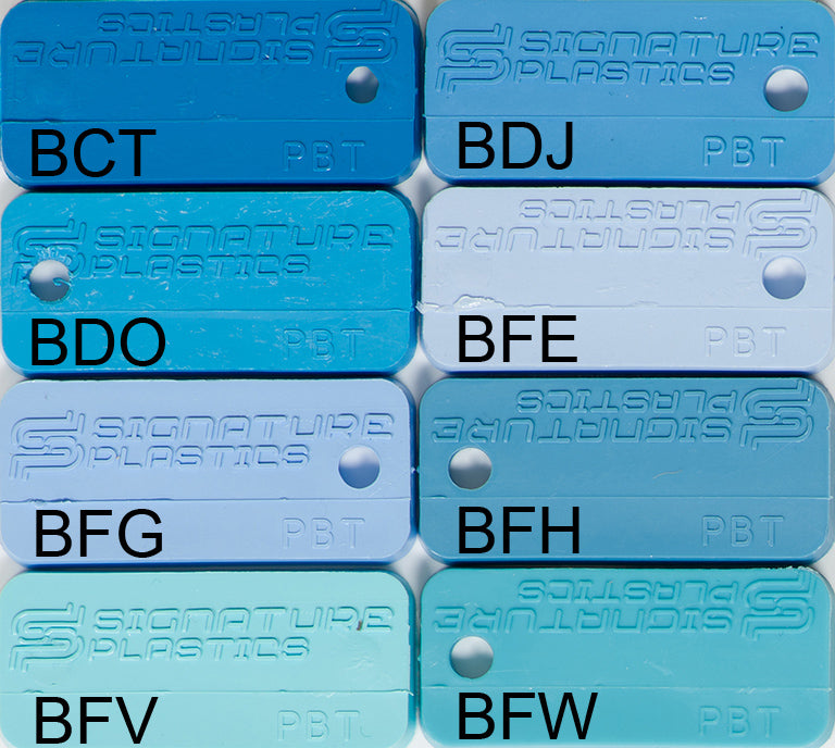 PBT Color Chips for Custom Mechanical Keycaps