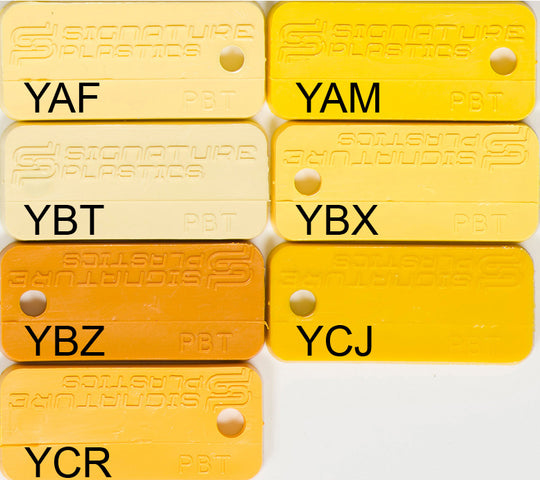 PBT Color Chips for Custom Mechanical Keycaps