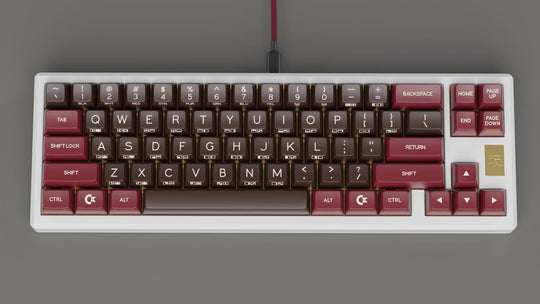 SA "Retro" Alpha (51 keys) Keycap Set | C64 Inspired