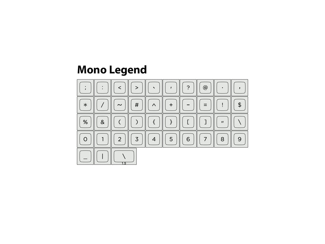 DSA "Granite" Mono Legends Set