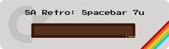 SA "Retro" 7.0 Space Bar
