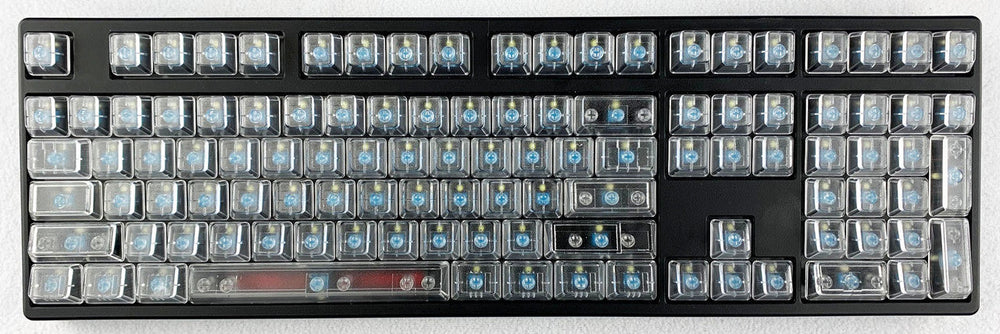 DCS Clear Alpha Keycap Set | Translucent Keyboard Keys