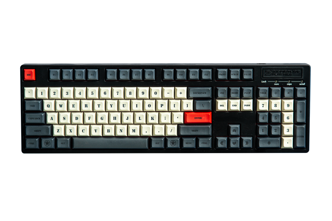 DSA "Combat" 100% Mechanical Keyboard | Pre-Built and Ready to Use
