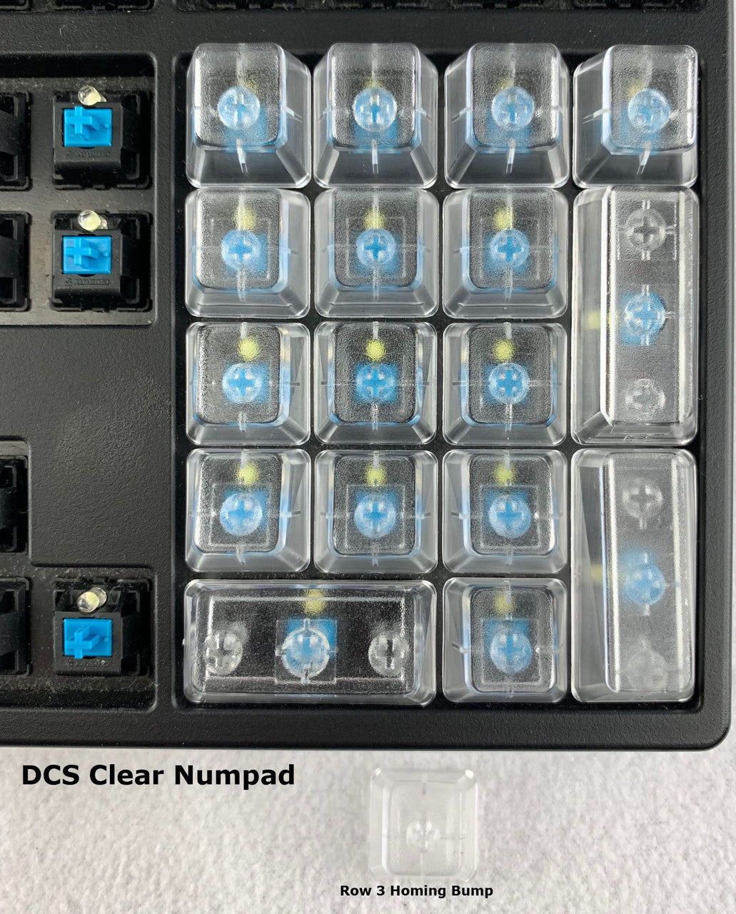 DCS Clear - Individual Keycaps – Signature Plastics